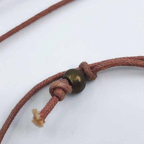 Artisan Hand Made Copper and Brass Necklace - Picture 6 of 13